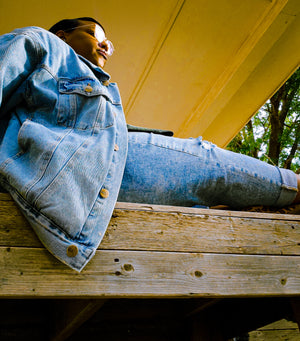 Boxy Cut Denim Jacket