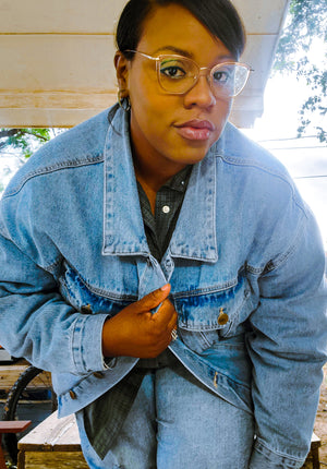 Boxy Cut Denim Jacket