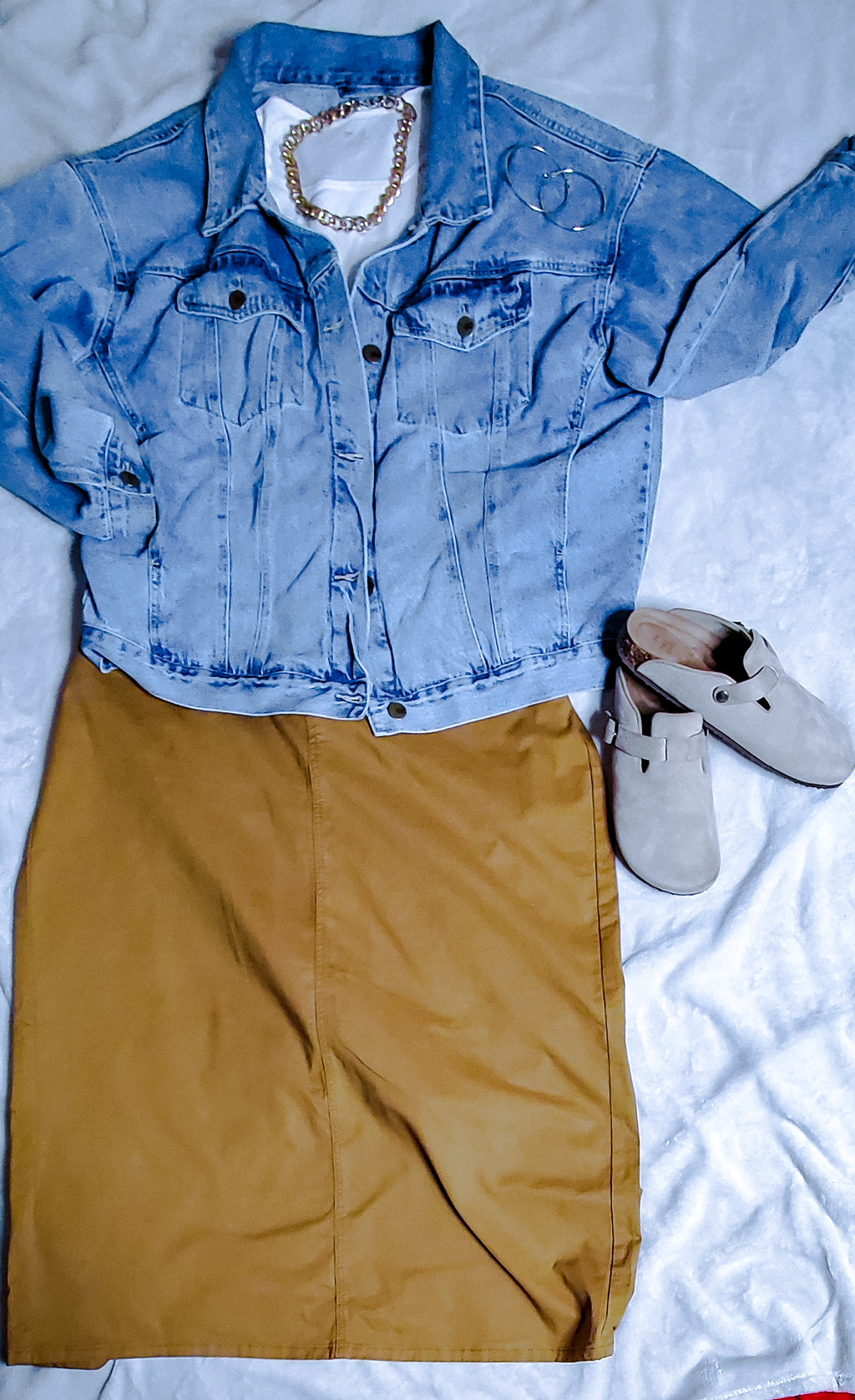 Boxy Cut Denim Jacket